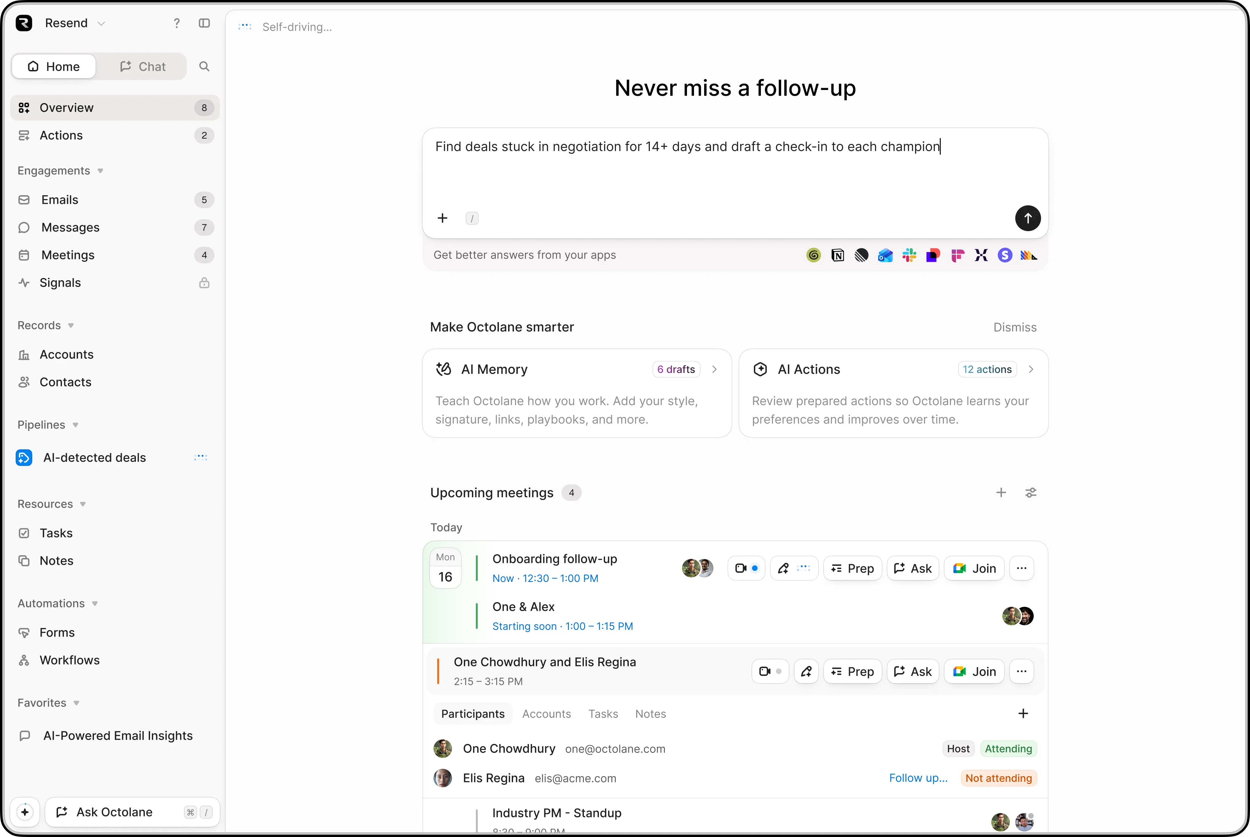 Ask anything answer screenshot